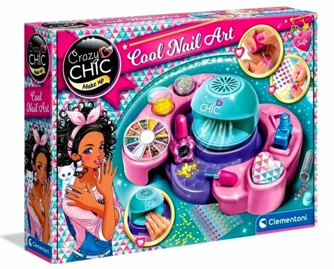 Clementoni Crazy Chic Nail Design Kit