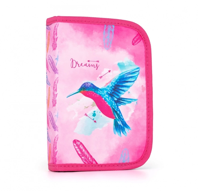 Hummingbird One-story School Pencil Case