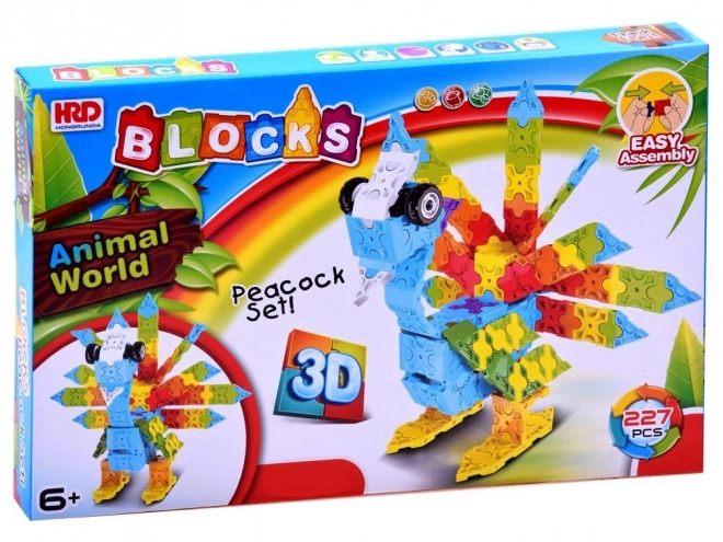 Colorful 3D Creative Blocks Set