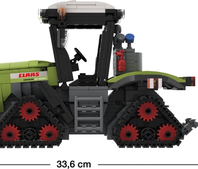 Construction Kit BRIXIES Plus Claas Xerion 12.650 Terra Trac Crawler Tractor
