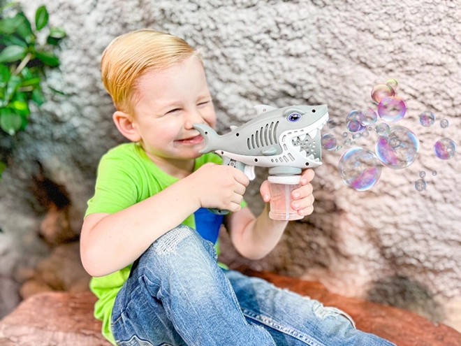 Shark Bubble Gun