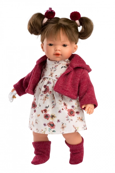 Realistic Baby Doll with Sounds - 33 cm