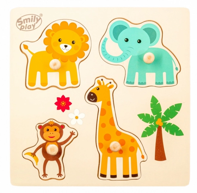 Wooden Animal Puzzle Set