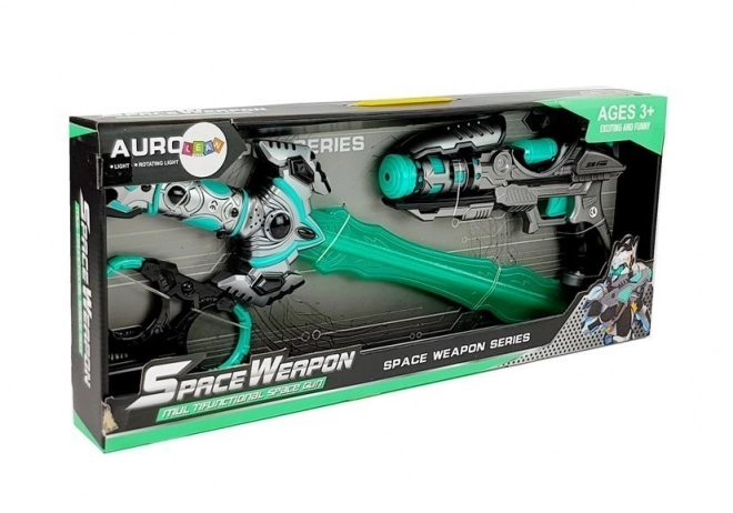 Laser Blaster and Space Sword Set