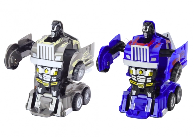 2-in-1 Transforming Robot Truck Toy