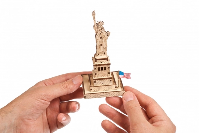 Modello in legno 3D Statua della Libertà