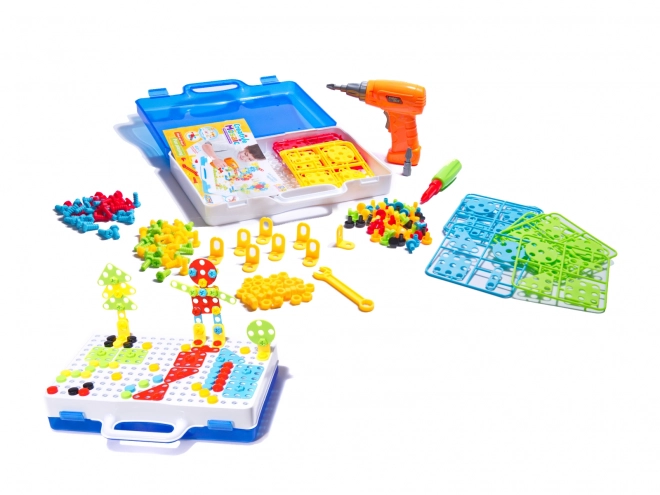 Educational Construction Kit with Drill 237 Pieces