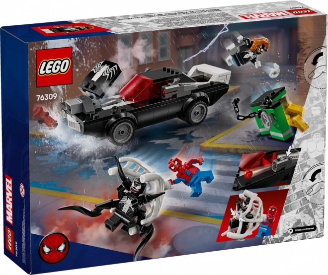 Spider-Man vs Venom Muscle Car Lego Set