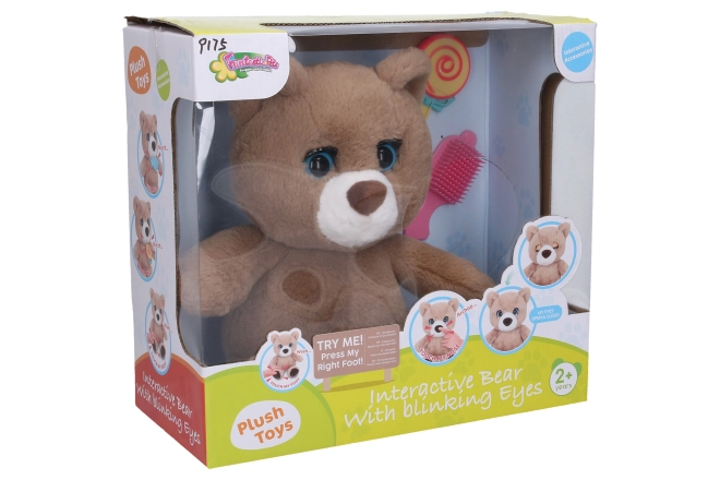 Interactive Bear Plush Toy 27 cm