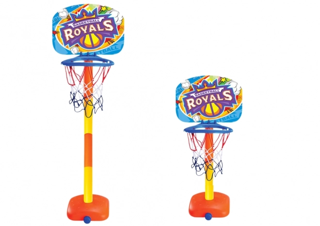 Children's Basketball Hoop Set with Stand and Pump