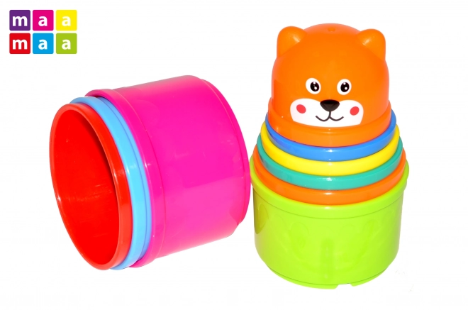 Stackable Cup Tower for Kids