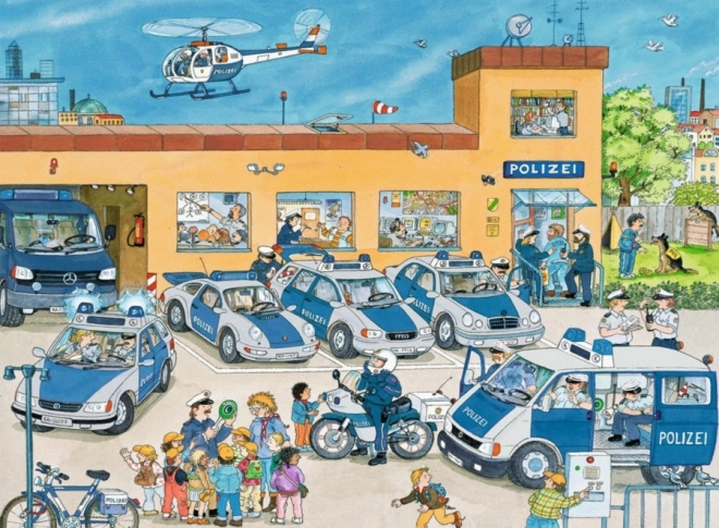 Ravensburger Puzzle Police Station XXL 100 Pieces