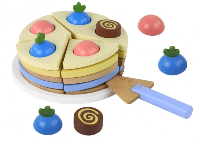 Wooden Cake Set for Kids