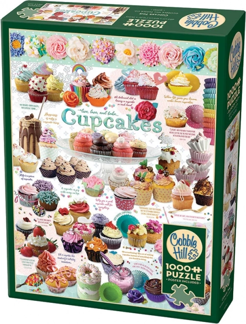 Cobble Hill Puzzle Time for Cupcake 1000 Pieces