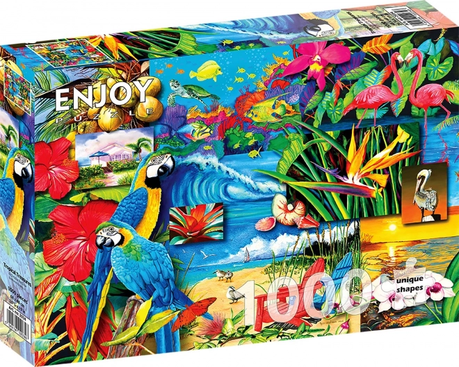 Enjoy Puzzle Tropical Treasures 1000 Pieces