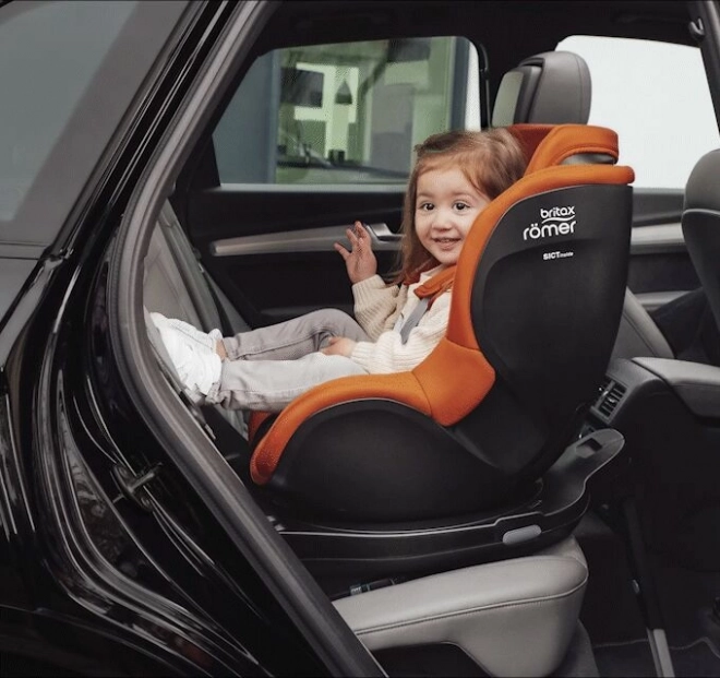 Britax Römer Dualfix 5Z autostol til børn med roterende base Galaxy Black