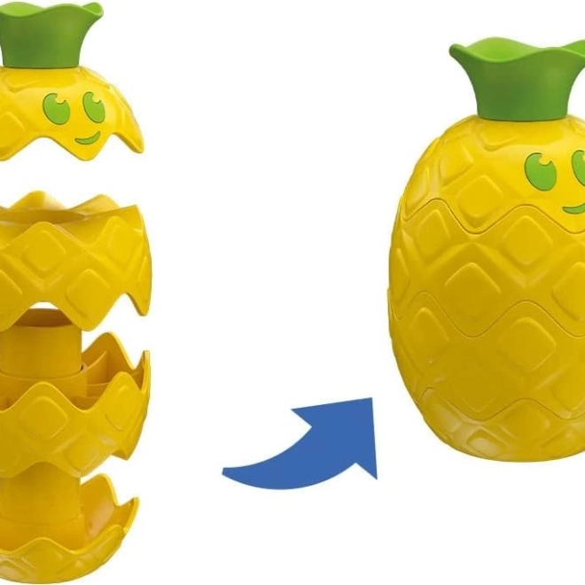 Stacking pineapple for fine motor skills