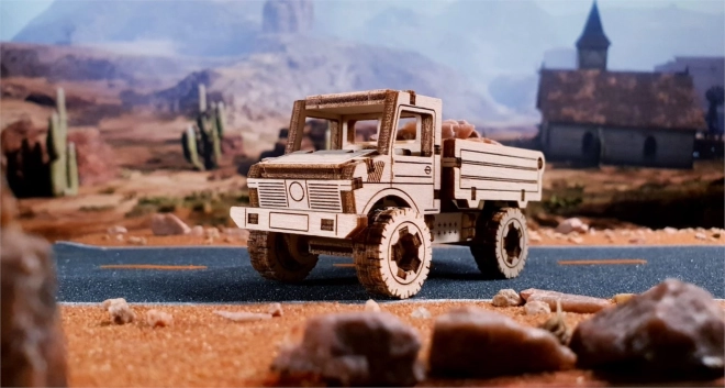 Wooden City 3D Puzzle Superfast Truck