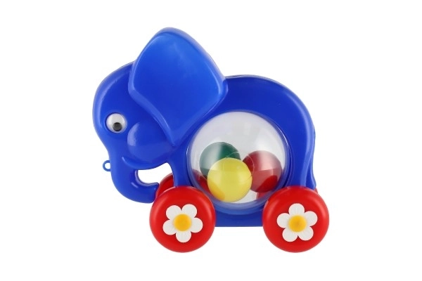 Pull-Along Elephant with Moving Balls Toy