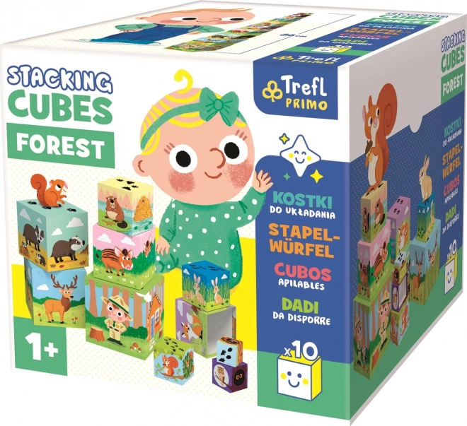 Trefl Educational Stacking Blocks Forest