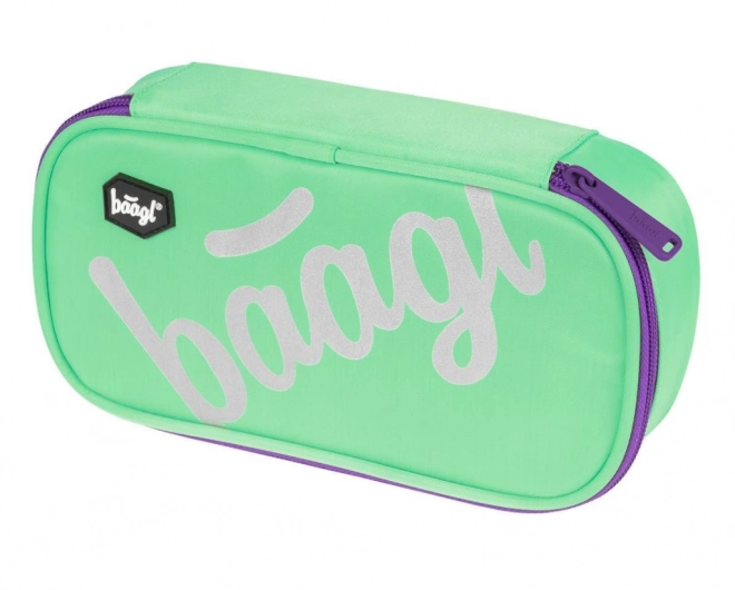 Baagl School Pencil Case Skate Mint