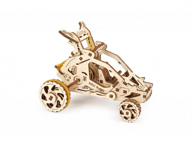 Ugears 3D Wooden Mechanical Puzzle Mini Buggy