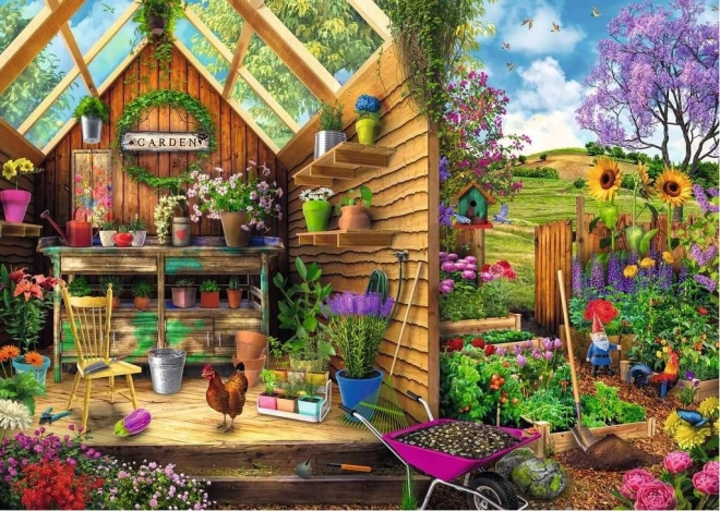 Gardener's Sanctuary Puzzle - 300 Extra Large Pieces