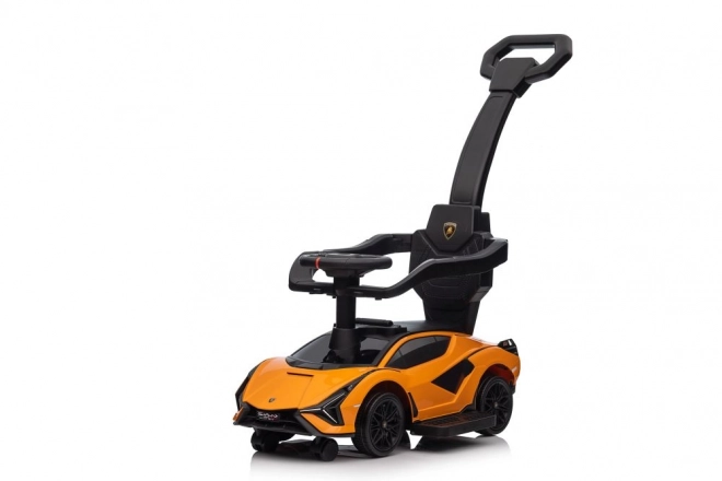 Ride-On Car with Push Handle Orange