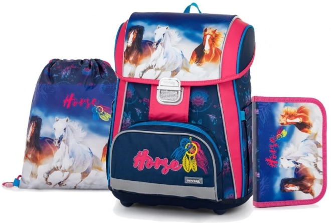 School Set 3pcs Premium Horse