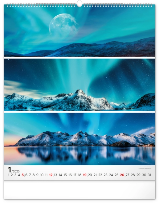 Januar 2025: Nordlys