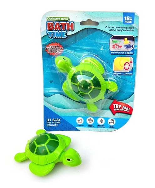 Wind-Up Turtle Bath Toy