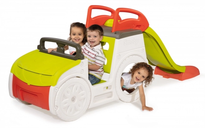 Smoby Car Adventure with Slide and Sandbox