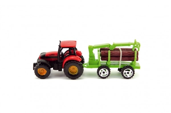 Tractor with Trailer Toy