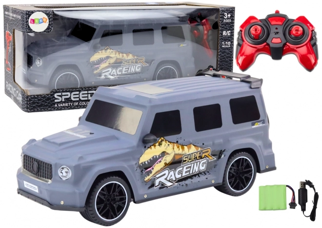 Remote Control Car with Dinosaur Design