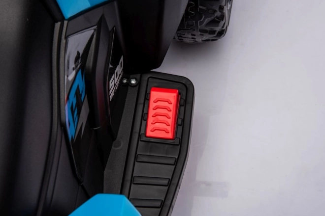 Quad elettrico per bambini blu
