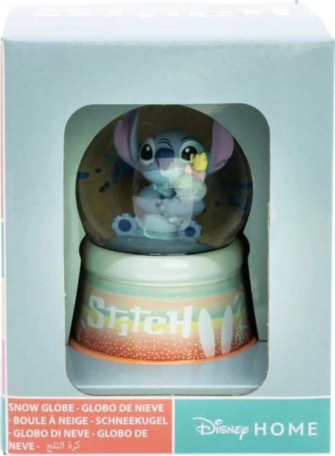 Snow Globe with Stitch