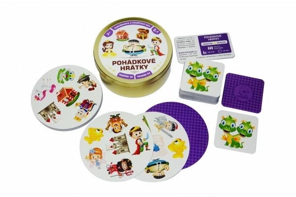 Fairy Tale Fun 2-in-1 Card Game in Tin Box