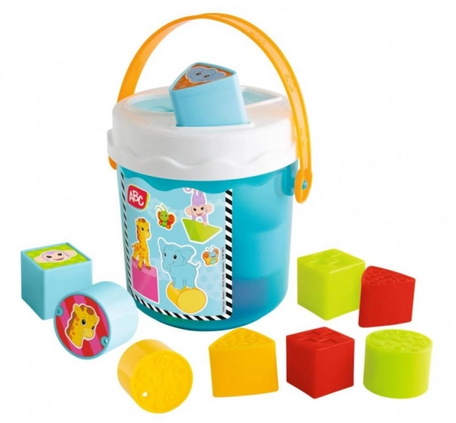 Shape Sorting Cube Bucket