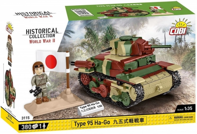 Japanese Type 95 Ha-Go Light Tank Model