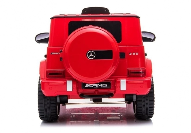 Battery Operated Red Mercedes G63 AMG for Kids