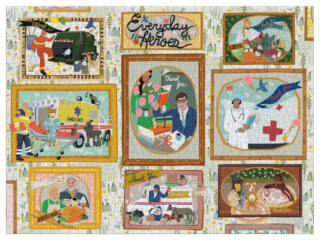 Everyday Heroes Puzzle 1000 Pieces