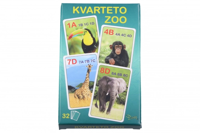 Zoo Quartet Card Game