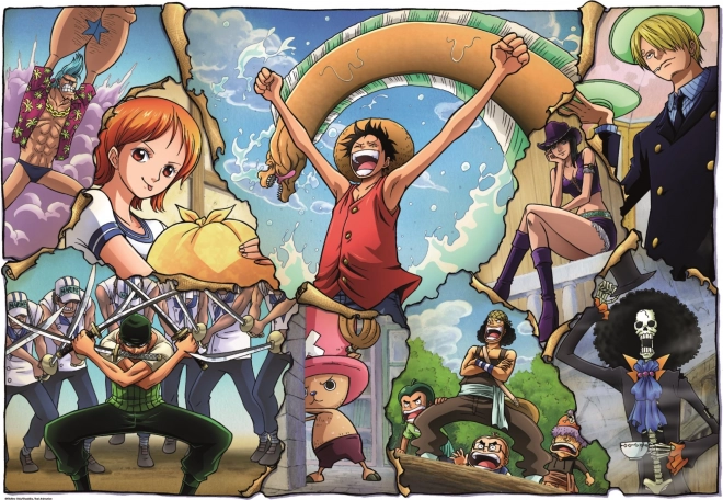 Clementoni Puzzle Anime Collection: One Piece 500 Pieces