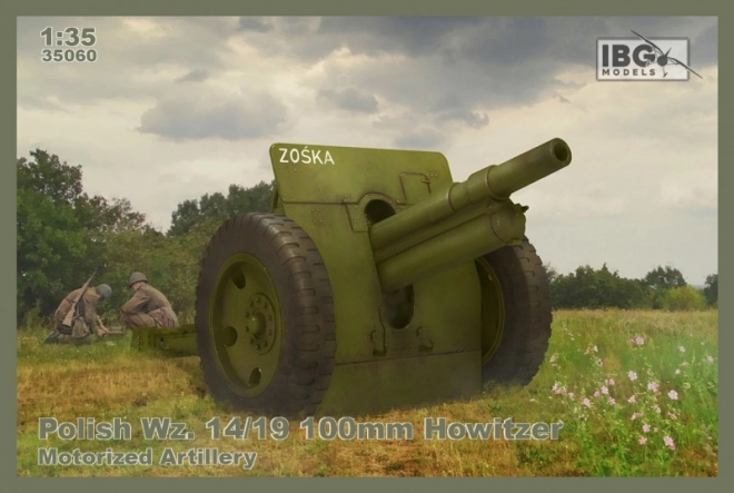 Polish Wz.14/19 100 mm Howitzer Model Kit