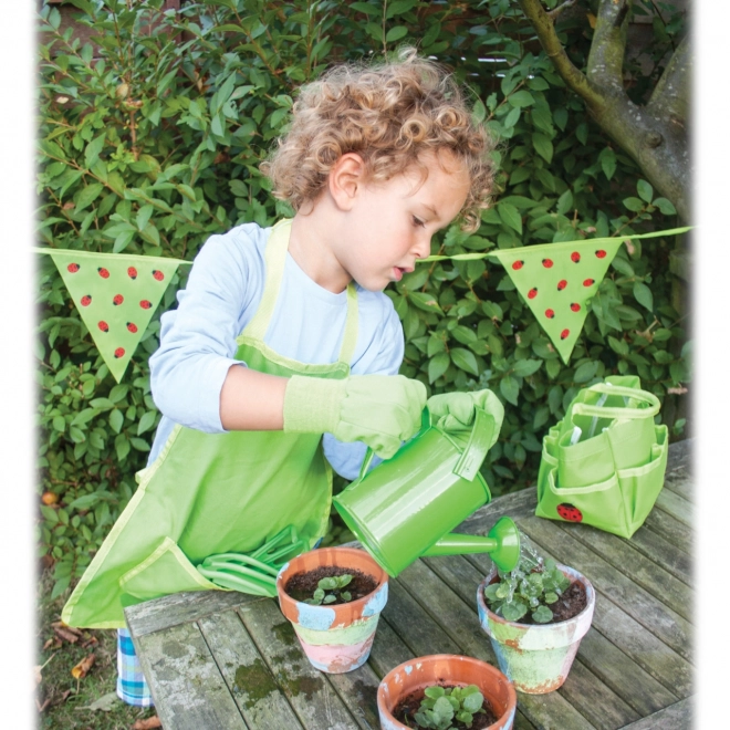 Bigjigs Toys Garden Gloves Green