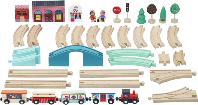 Creative play with 40 pieces
