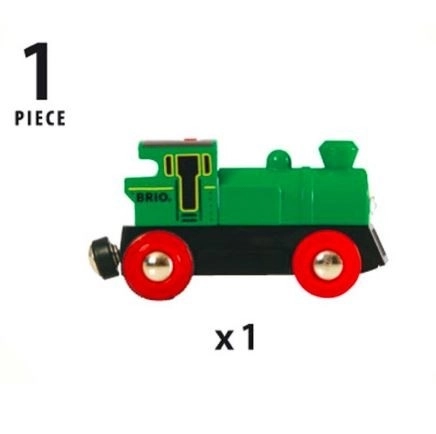 Brio Green Battery-powered Steam Engine