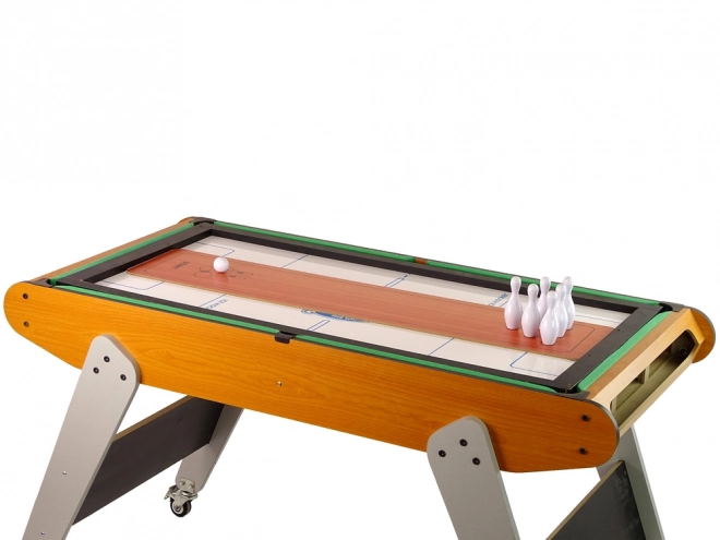 8-in-1 Multi-Game Table for Kids - Table Football, Billiards, Bowling, Hockey and More