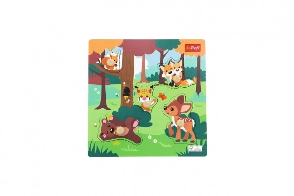 Wooden Animal Puzzle by Trefl