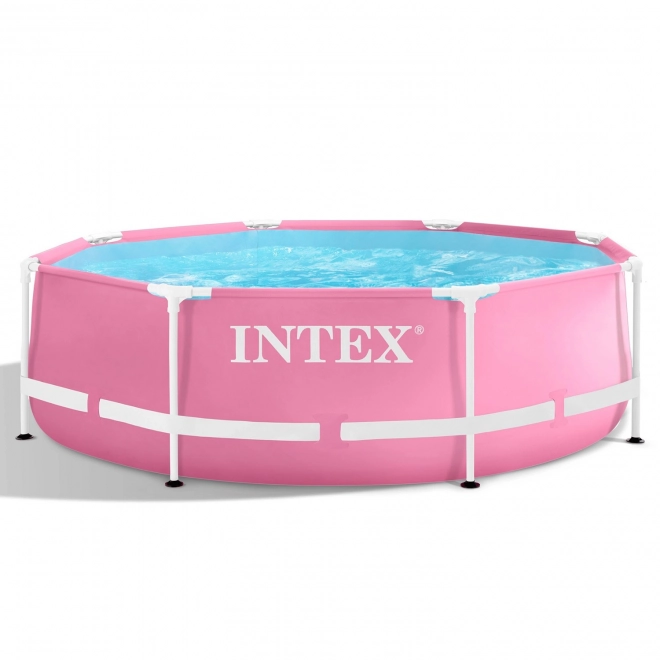 Runder Kinderpool 244x76 cm rosa INTEX